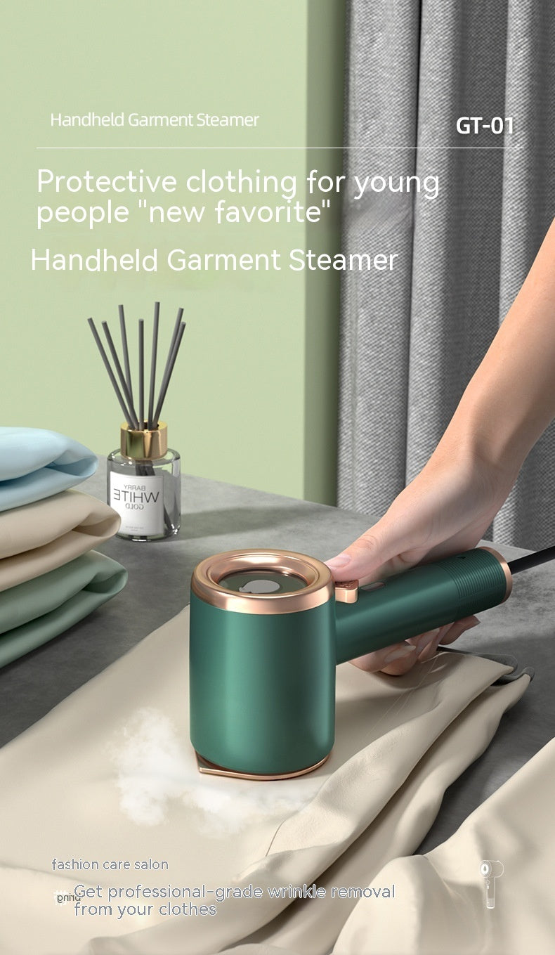 Mini Portable Handheld Garment Steamer – Travel Fabric Steam Iron for Clothes, Vertical Wrinkle Remover, Home Appliance with US Plug