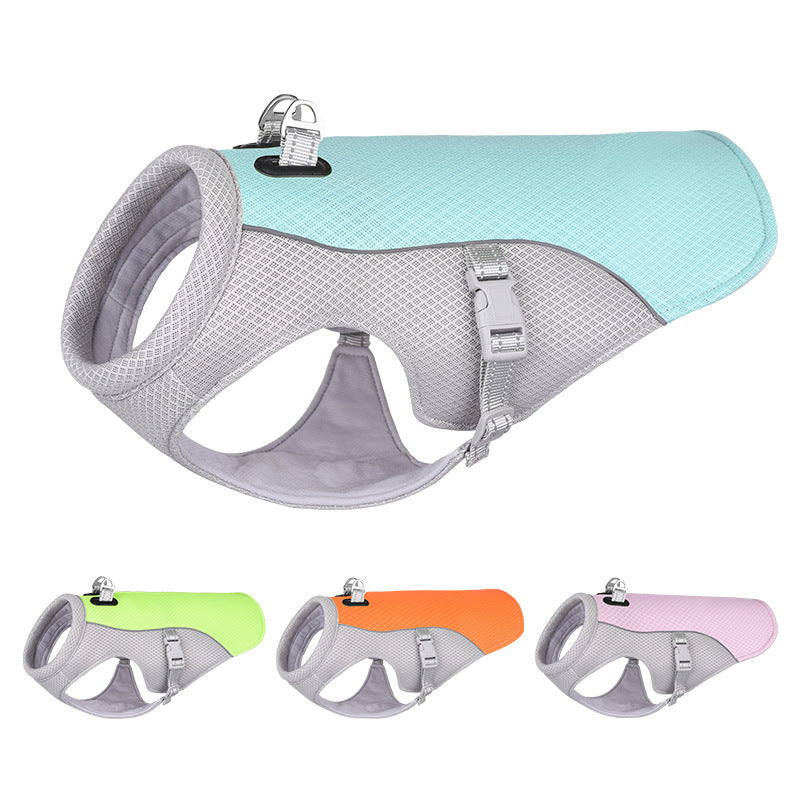"Cooling Vest for Dogs – Breathable, Sun-Proof Summer Jacket for Small & Large Breeds