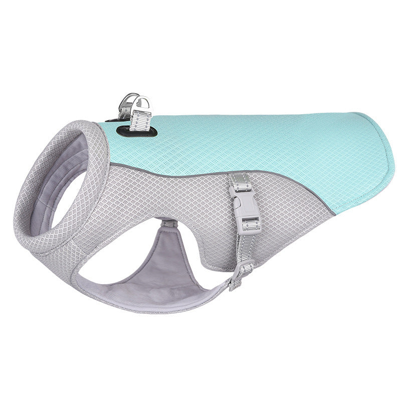 "Cooling Vest for Dogs – Breathable, Sun-Proof Summer Jacket for Small & Large Breeds