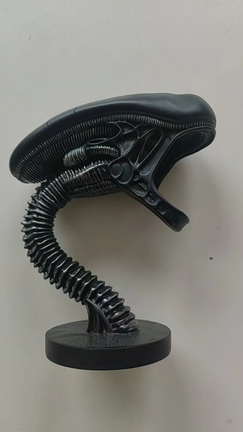 Unique Alien Creature Lamp Stand – Resin Decorative Figurine for Modern Bedroom & Home Decor