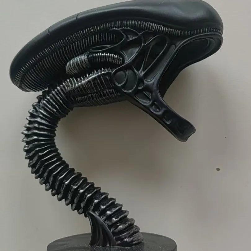 Unique Alien Creature Lamp Stand – Resin Decorative Figurine for Modern Bedroom & Home Decor